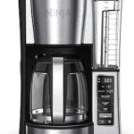Ninja 12-Cup Programmable Coffee Brewer, 2 Brew Styles, Adjustable Warm Plate, 60oz Water Reservoir, Delay Brew, Black/Stainless Steel
