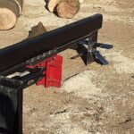 30 Ton Upside Down Skid Steer Log Splitter Attachment 6 Way Wedge (SSUD30-6Way)