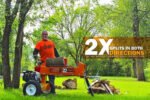 20 Ton Brave Two Way Log Splitter (PCLS2013GC)
