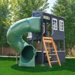 Backyard Discovery Skyfort III Cedar Swing Set w/ Tube Slide – DIY - Image 8