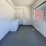 16FT Custom Wood covered container with AC and Sink system - Image 2