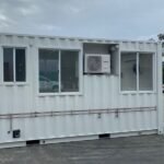 20′ standard single use container with glass windows and AC - Image 2