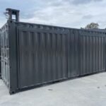 20′ new build, with two large awnings in the side wall, custom paint job, insulated ceiling, power and plywood lining. - Image 2