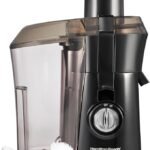 Hamilton Beach Juicer Machine, Big Mouth 3" Feed Chute for Whole Fruits and Vegetables, Easy-to-Clean Centrifugal Extractor, BPA-Free, 800W Motor, Black