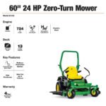 John Deere Z515E 60-Inch Zero-Turn Riding Mower 24 HP V-Twin Engine - Image 10