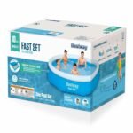 Bestway 10′ x 30″ Fast Set Inflatable Above Ground Swimming Pool w/ Filter Pump - Image 4