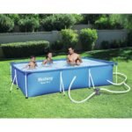 Bestway Steel Pro 118 x 79 x 26″ Frame Above Ground Pool Set - Image 4