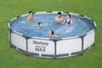 Bestway Steel Pro 12ft x 30in Frame Above Ground Pool Set with Pump - Image 4