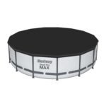Bestway Steel Pro MAX 15’x48″ Round Above Ground Swimming Pool with Pump & Cover - Image 6
