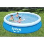 Bestway Fast Set Up 12ft x 30in Inflatable Above Ground Pool with Pump & Filter - Image 5