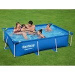 Bestway Steel Pro 8.5’x67″x24″ Rectangular Above Ground Outdoor Swimming Pool - Image 4