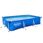 Bestway Steel Pro 9.8′ x 6.6′ x 26″ Rectangular Above Ground Swimming Pool Set - Image 4