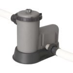 Bestway Power Steel 14′ x 42″ Above Ground Outdoor Swimming Pool Set with Pump - Image 4