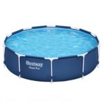 Bestway Steel Pro 10’x30″ Round Above Ground Swimming Pool Set with Filter Pump - Image 6