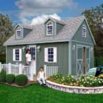 Best barns 12-ft x 20-ft Arlington with Floor Gable Engineered Storage Shed Installation Included - Image 6