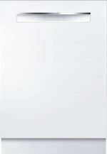 Bosch 500 Series 24″ White Built in Dishwasher-SHPM65Z52N