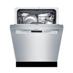 Bosch  300 Series 24 in. Stainless Steel Front Control Tall Tub Dishwasher with Stainless Steel Tub and 3rd Rack, 44dBA - Image 7