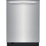 Frigidaire 24 in. Stainless Steel Top Control Built-In Tall Tub Dishwasher with Stainless Steel Tub and 3rd Level Rack, 49 dBA