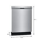 Frigidaire  24 in. Stainless Steel Front Control Built-In Tall Tub Dishwasher, 55 dBA - Image 12