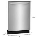 Frigidaire 24 in. Stainless Steel Top Control Built-In Tall Tub Dishwasher, ENERGY STAR, 54 dBA - Image 5