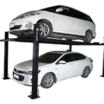 APlusLift HW-8S 8,000LB 4-Posts Portable Storage Car Lift