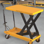 Wesco 260200 Fixed Handle Scissor Lift Table – 1,000 lb Capacity, 19.5″ × 32″ Platform