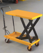 Wesco 260199 Fixed Handle Scissor Lift Table – 700 lb Capacity, 19.5″ × 32″ Platform