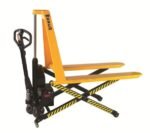 Wesco Manual‑Powered Pallet Jack – Backrest Guards & Wheel Chock (Model 272461‑1)