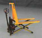 Wesco Manual‑Powered Pallet Jack – Backrest Guards & Wheel Chock (Model 272461‑1) - Image 2