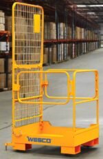 Wesco Foldable Forklift Maintenance Platform – 600 lb, 37″×37″ Steel Deck (Part 272571)