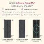 Liforme Original Yoga Mat – Free Yoga Bag Included - Patented Alignment System, Warrior-like Grip, Non-slip, Eco-friendly, sweat-resistant, long, wide, 4.2mm thick mat for comfort - Image 2