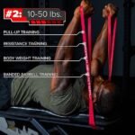 Serious Steel 41" Assisted Pull-up Band, Heavy Duty Resistance Band Sets, Stretching, Powerlifting, Resistance Training and Pull Up Assistance Bands - Image 3
