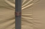 APEX GARDEN Four-Side Privacy Side Wall Curtain Set for 10-ft x 12-ft Gazebo (Beige) – Bild 3
