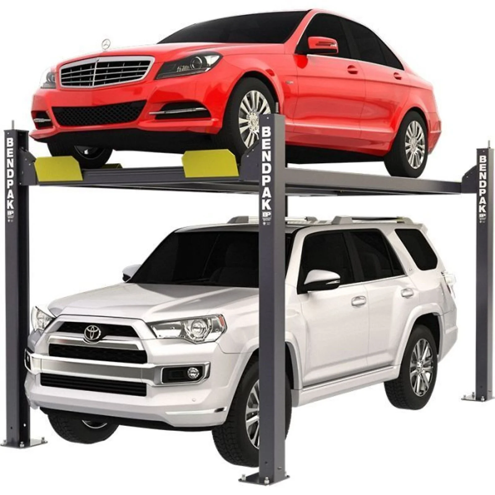 k1-19.webp BendPak 4-Post Compact Cars Lift, 7000-Lb. Capacity, - Image 1