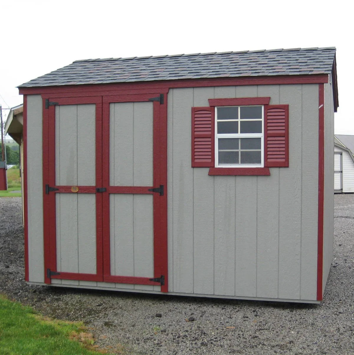 k1-25.webp Little Cottage Company Value Workshop 8X8 Wood Sheds – Bild 1
