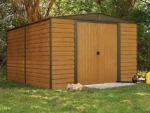 Arrow WR1012 Woodridge EG Steel Storage Shed, 10 by 12-Feets – Bild 4