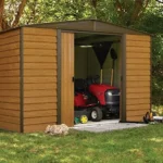 Arrow WR1012 Woodridge EG Steel Storage Shed, 10 by 12-Feets – Bild 2