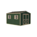 Best Barns Handmade Haven 10×12 Wood Shed Kit – Gable Roof, Eave Doosr (HHAVDE12) – Bild 3