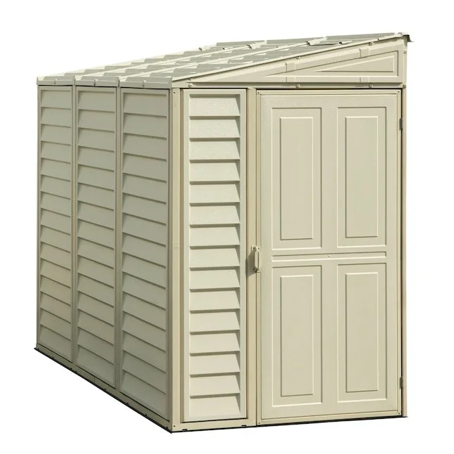 o1-18.webp DuraMax Building Products 4-ft x 8-ft Sidemate Off-white Lean-to Vinyl Storage Sheds – Bild 1