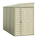 DuraMax Building Products 4-ft x 8-ft Sidemate Off-white Lean-to Vinyl Storage Sheds – Bild 4
