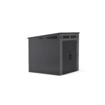 Suncast Modernist 7 ft. x 7 ft. Resin Vertical Pent Storage Shed with Floor Kits – Bild 3