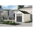 Suncast Tremont 8 ft. x 10 ft. Storage Shed with Floors – Ice Cube|BMS8125 – Bild 2