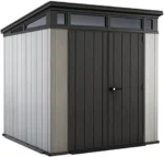 Keter Outdoor Storage Sheds, for House, Patio & Yard, Plastic Resin, Artisan, 7×7 Ft, Gray – Bild 4