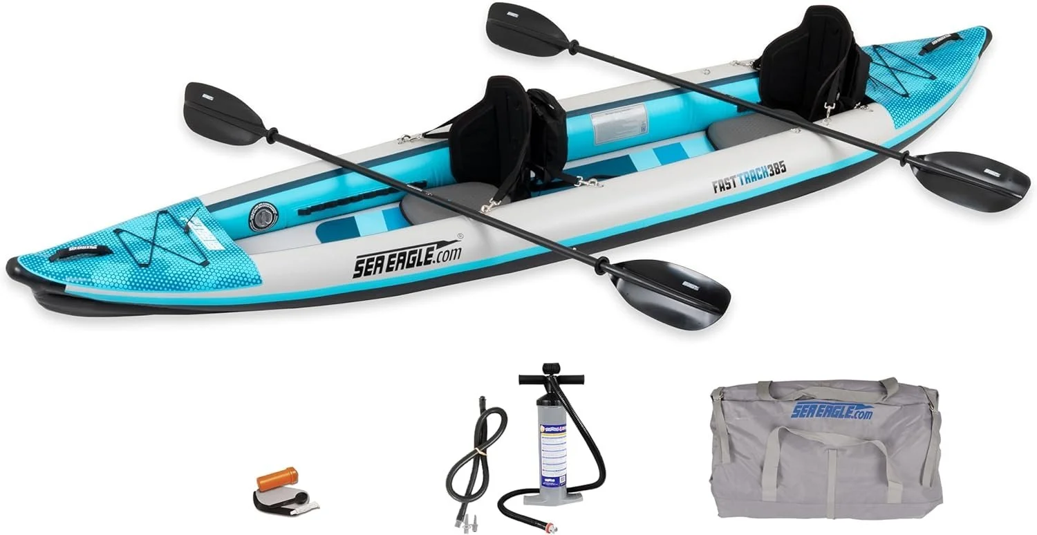 w1-13.webp Sea Eagle 385ft FastTrack™ V-bottom Inflatable Kayaks - Image 1