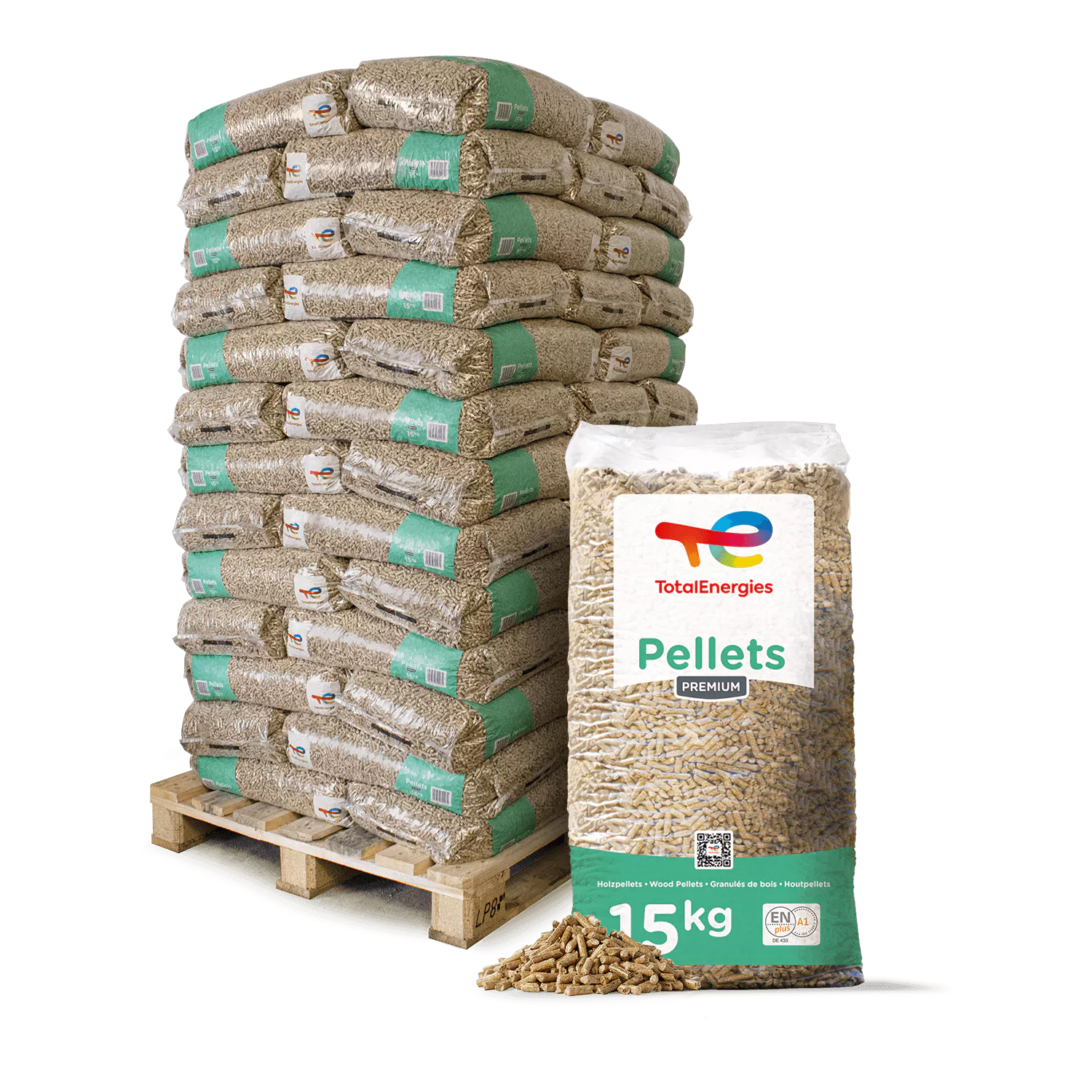PAX15-Holzpellets-BLUE-36erPalette-2.webp Premium wood pellets 65 x 15 kg – Bild 1