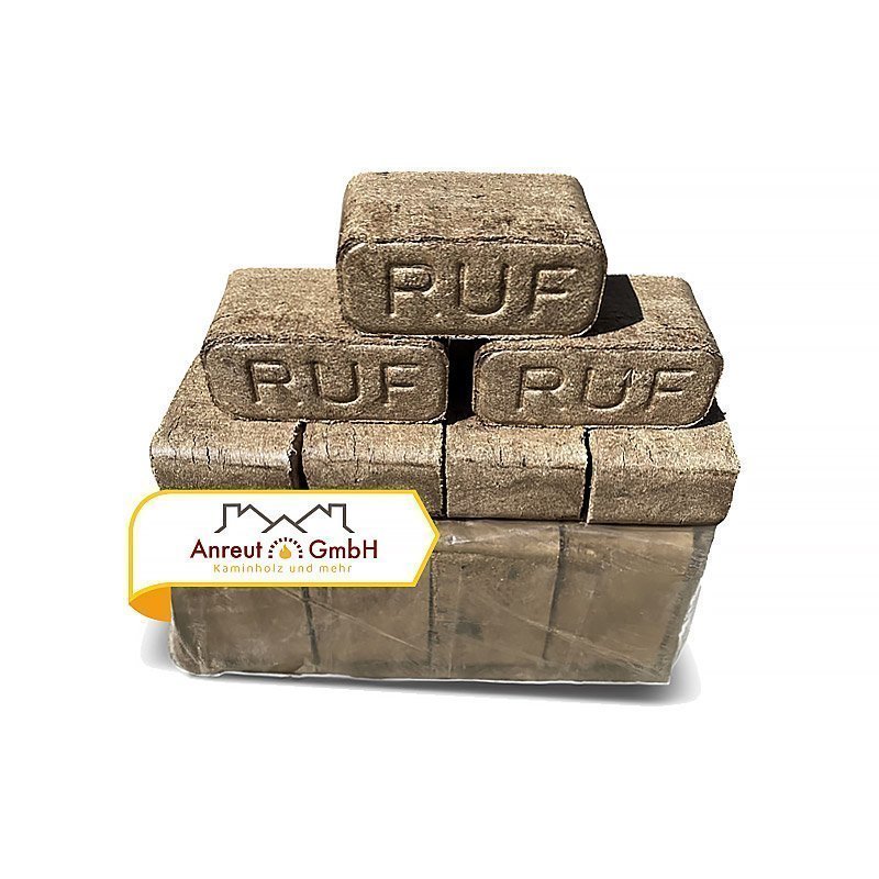 z.jpg “RUF” wood briquettes, 480kg, made of hardwood/softwood – Bild 1